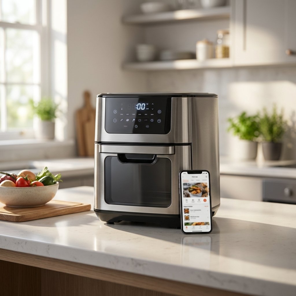 أفضل قلايات هوائية ذكية في السعودية 2026: دليلك للشراء والطهي المتصل 6 1782079352375 HomeTechReviews